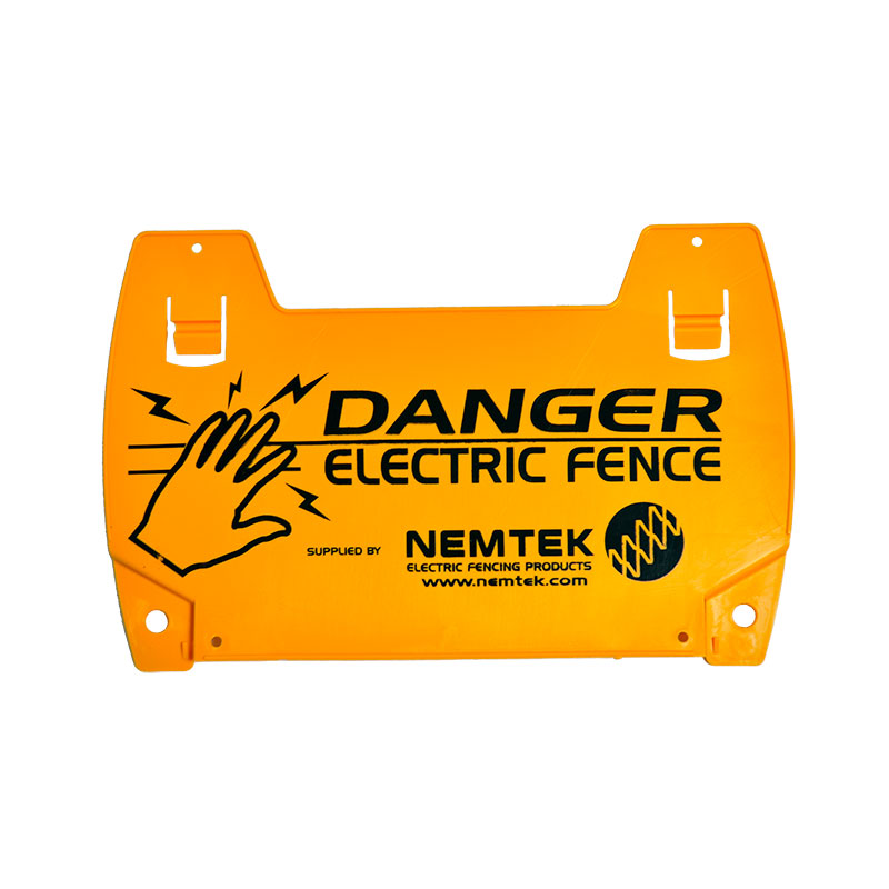 Warning Sign - Electric Fence Large