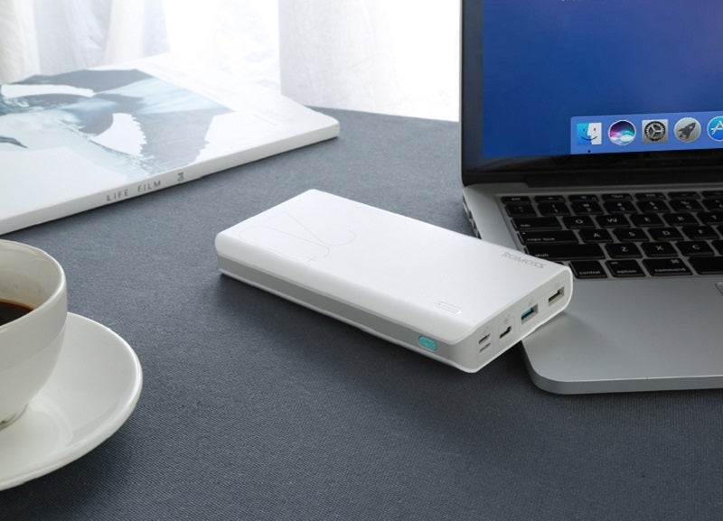 Romoss 20000mAh Power Bank With Lightning Port Charging