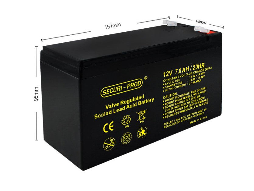 7.2 AH 12V SLA Battery