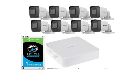 Hikvision 8 Channel 1080p Upgrade kit